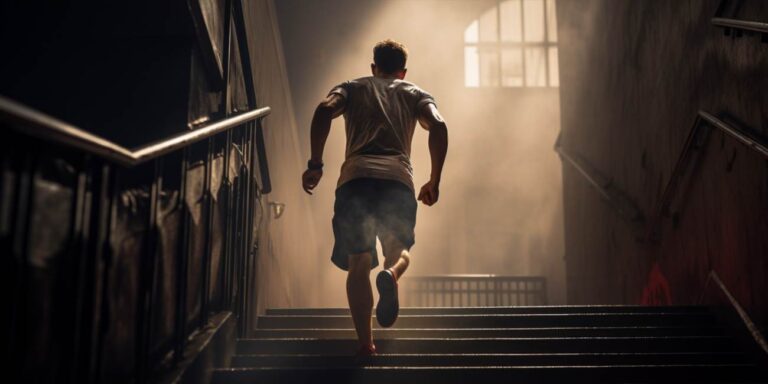 Bieganie po schodach trening
